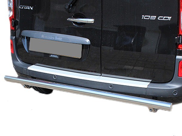 Rear protection polished Nissan NV250 L1/L2