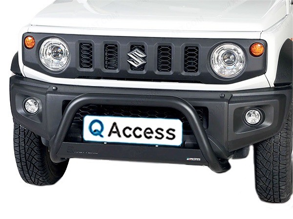 Pare-buffle avec crossbar noir 63mm Suzuki Jimny '18