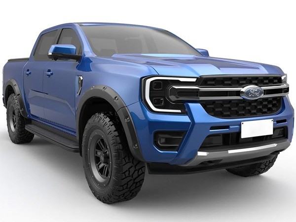 Spatbordverbreders 'Bolt on' Ford Ranger 2023 XLT/S & LTD