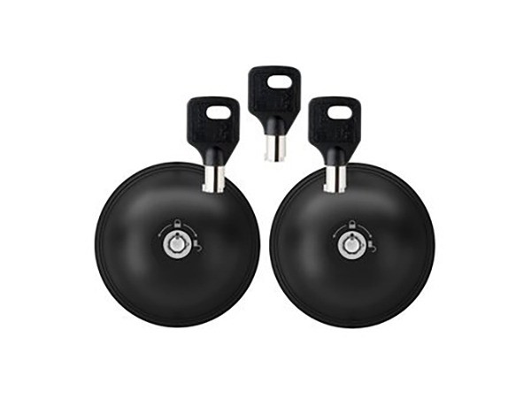 UFO3 SMART DUO LOCKs (set of 2) BLACK