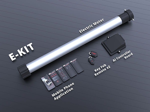 E-kit upgrade voor Tessera Roll+ Universal