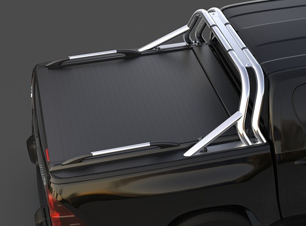 Roll Cover Plus Toyota Hilux EC '16 compatible with OEM Roll Bar Tessera 4X4