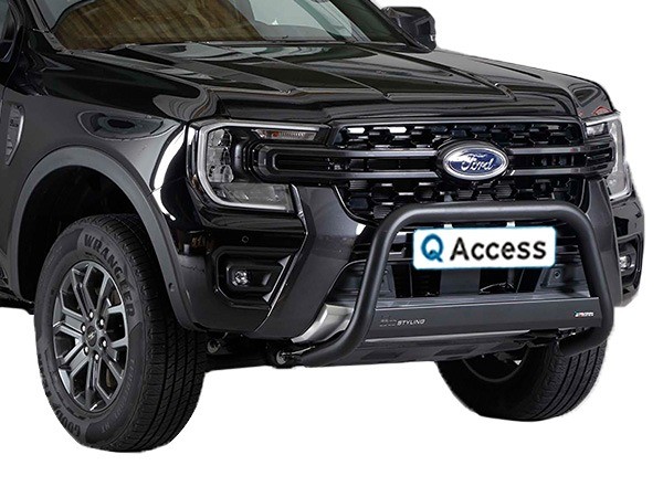 Pushbar met crossbar 63mm zwart Ford Ranger Wildtrack 2023