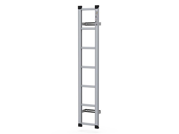 Ladder achterdeur Aluminium