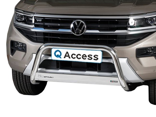 Pare-buffle 63mm VW Amarok 2023 Polished Stainless Steel