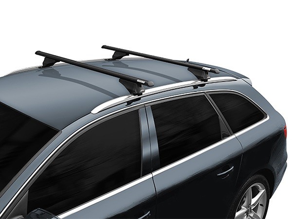 Roofbars (set 2 pieces) Tiger Black KGM Torres