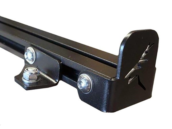 Roofbars Rhinoman 1200mm Black + Leg Kit (for Rhinoman Hardtop)