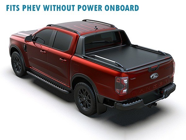 Roll Cover SE Ford Ranger Wildtrak/Platinum/Raptor 2023 Tessera 4X4 met OEM Spoiler