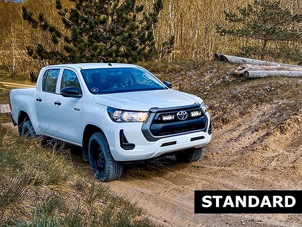 Lazer lamps Triple-R 750 with mounting kit for original grill (set of 2) Toyota Hilux 2020