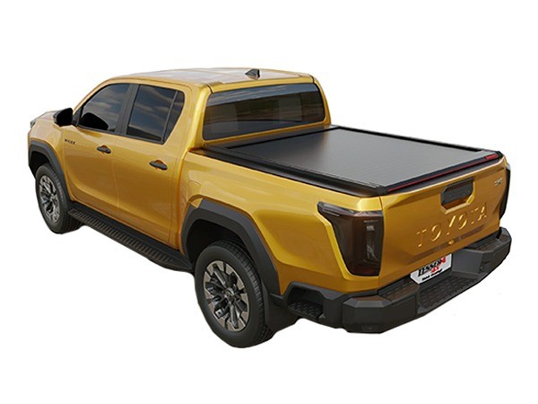 Rideau de benne Toyota Hilux DC 2026 Tessera 4X4 Noir mat