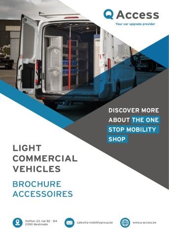 LIGHT COMMERCIAL VEHICLES Brochure accessoires