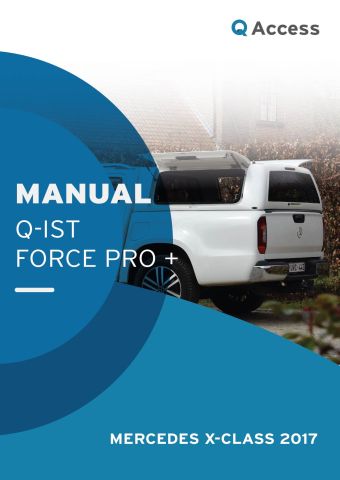 Installation Manual Force Pro + Mercedes X-Class 2017