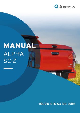 Installation Manual Alpha SC-Z Ford Ranger 2016