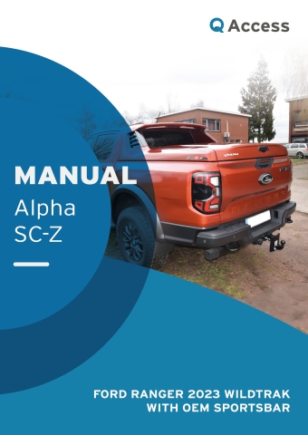 Handleiding SC-Z Ford Ranger (Wildtrak) 2023